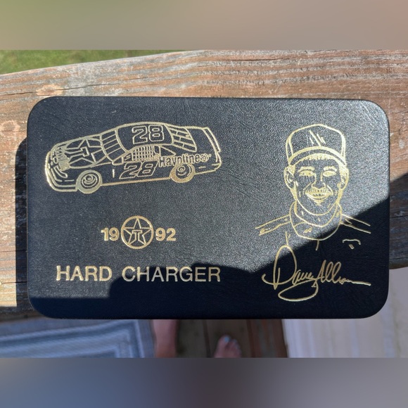 Davey Allison Case Collector Series Hard Charger Knife 1992 - Picture 3 of 4